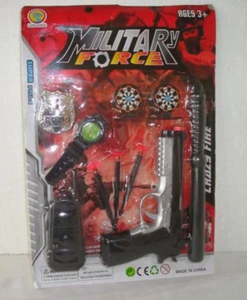 Set di polizia giocattolo «MILITARY FORCE» (LONG SHENG)