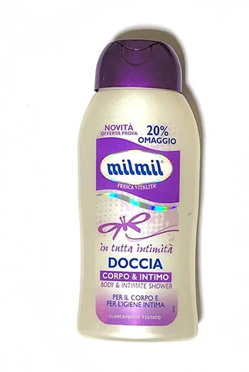 Crema doccia e lavaggio intimo «MilMil  Fresca Vitalità» (MilMil)
