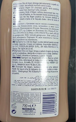Shampoo «Milmil - setificante» — foto 2 dell'alert A12/02015/23