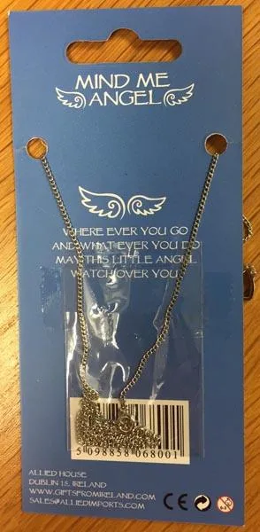 Collana con angelo ciondolo «Mind Me Angel» — foto 2 dell'alert A12/0768/18