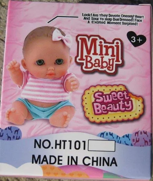 Bambola di plastica «Mini Baby (Sweet Beauty)» — foto 3 dell'alert A12/1686/17