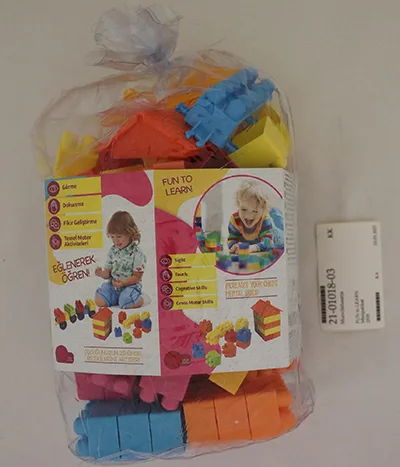 Set di blocchi di plastica «Mini Blocks» (Güclü)