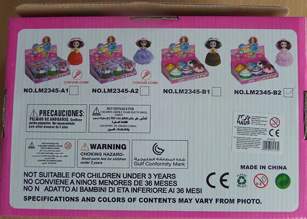 Bambola di plastica «Mini cupcake princess» — foto 2 dell'alert A12/01023/23