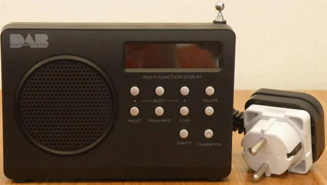 Radio portatile «Mini DAB Radio Black» — foto 2 dell'alert A12/1932/13