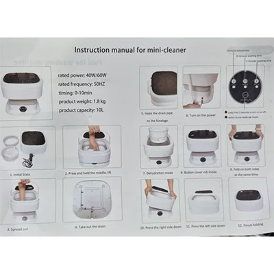 Lavatrice «Mini Folding Washing Machine» — foto 1 dell'alert SR/04240/25