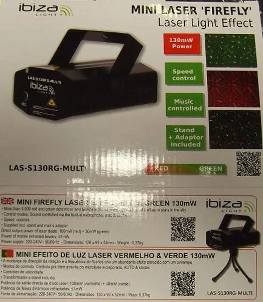 Lampada laser «Mini Laser Firefly» — foto 2 dell'alert A12/0017/16