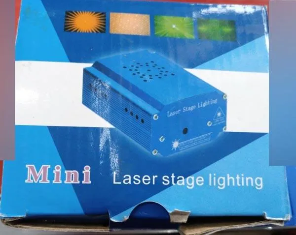 Luce laser «Mini Laser Stage Lighting / Holographic laser Star Projector» — foto 2 dell'alert A12/0291/17