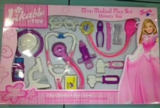 Set di strumenti medici giocattolo «Mini Medical Play Set Beauty Toy» (LIKABLE TOY)