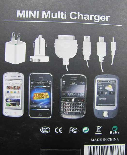 Caricabatterie per telefono cellulare «Mini Multi Charger» — foto 2 dell'alert A12/1089/12