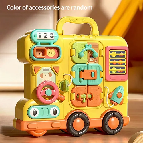 Giocattolo di plastica «Mini Multi-Functional Busy Board Montessori Educational Early Learning Toy» — foto 2 dell'alert SR/02629/26