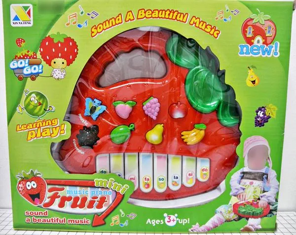 Giocattolo musicale «Mini Music Piano Fruit» (XIN NA FENG)