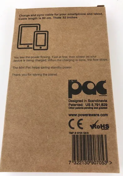 Cavo USB «Mini Pac» — foto 2 dell'alert A12/00319/20