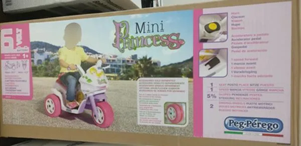 Ride-on giocattolo «Mini Princess» (Peg Perego)