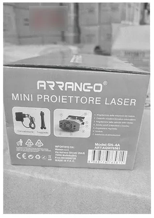 Mini proiettore laser — foto 2 dell'alert A12/01628/23