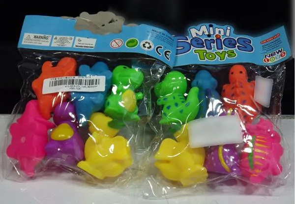 Set di giocattoli da bagno «Mini Series Toys - LOVELY DINOSAUR» (New Toys)
