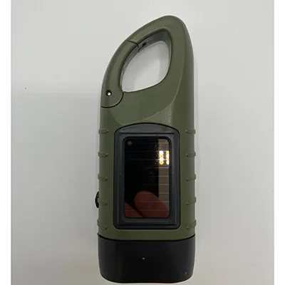 Torcia elettrica «Mini solar cranking flashlight» — foto 2 dell'alert A12/01197/24
