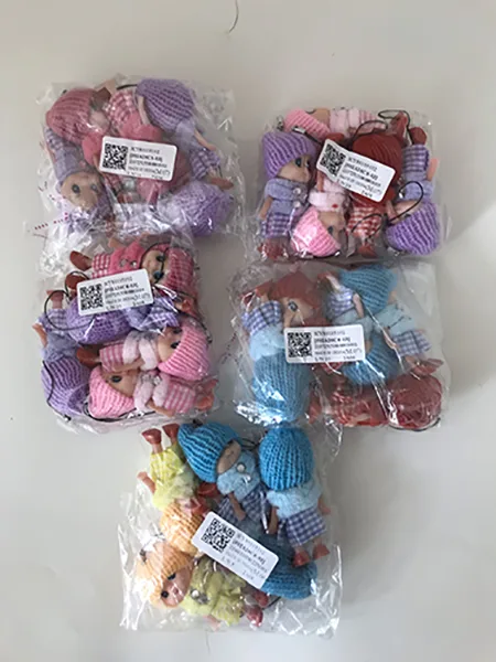 Mini bambole «MiniDocka För Flickor och Pojkar»
