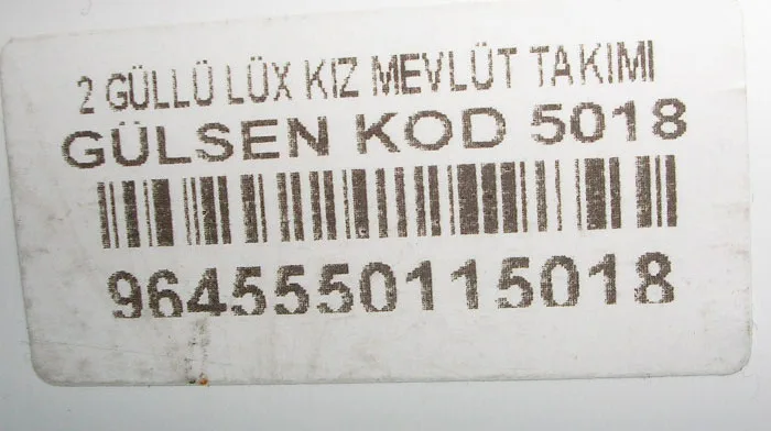 Set di abbigliamento per bambini «Minik Gülücökler Icin» — foto 3 dell'alert A12/00336/22