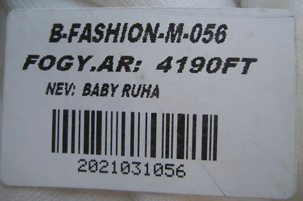 Set di abbigliamento per bambini «Minik Gülücükler Icin/BABY RUHA» — foto 5 dell'alert A12/00319/22