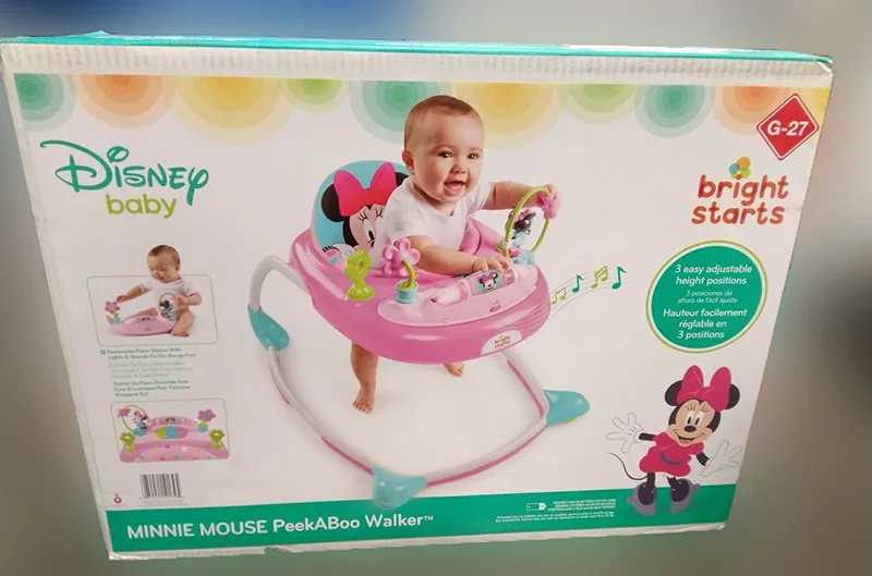 Camminatore del bambino «Minnie Mouse PeekABoo Walker» (bright start (KIDS II))