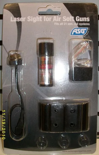 Mirino laser per pistole pneumatiche – Laser Sight per pistole Air Soft — foto 1 dell'alert 1802/10