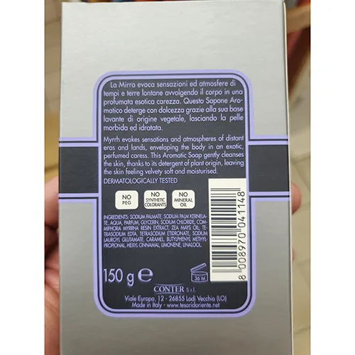 Sapone «Mirra» (Tesori d'Oriente)