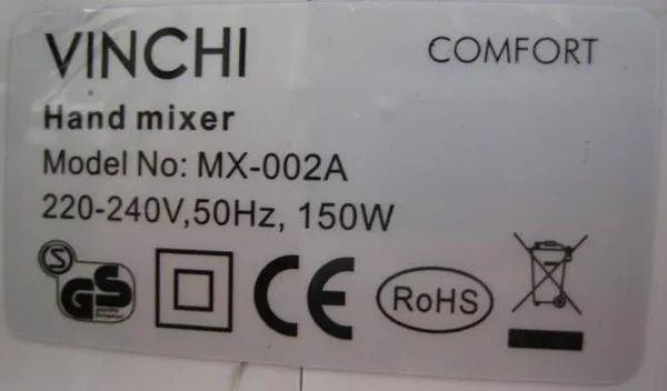 Miscelatore a mano – COMFORT — foto 2 dell'alert 0450/09