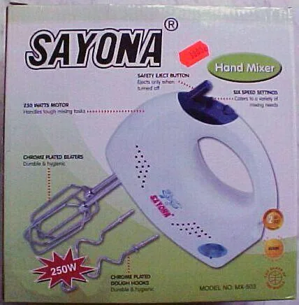 Miscelatore a mano "Sayona" — foto 2 dell'alert 0477/06