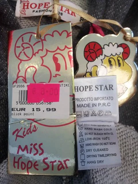 Felpa da donna «Miss Hope Star» — foto 3 dell'alert A12/0643/14
