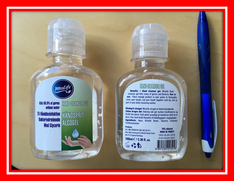 Disinfettante per le mani «MissLife Hand Cleanser Gel» (MissLife)