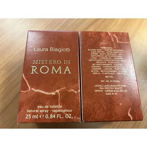 Eau de toilette «Mistero di Roma» (Laura Biagiotti)