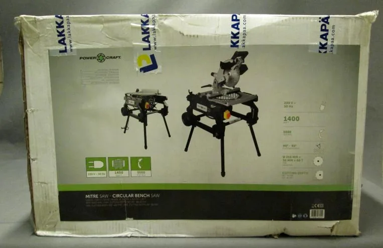 Mitre combinato e sega da banco «Mitre Saw - Circular Bench Saw» — foto 3 dell'alert A11/00002/19