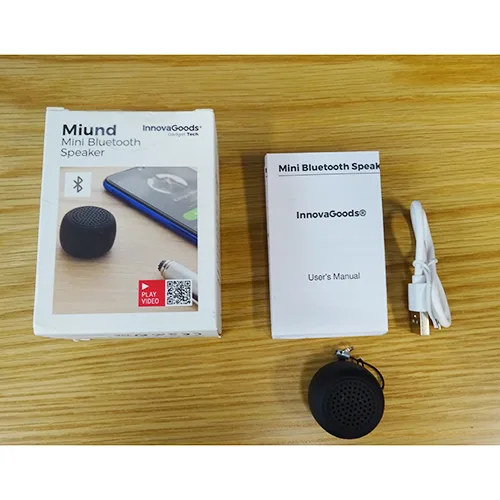 Altoparlante senza fili «Miund Mini Bluetooth Speaker» (Innovagoods)