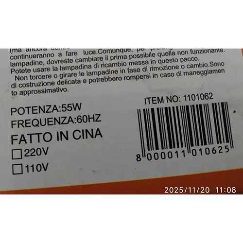 Catena di illuminazione «Mix color bulbs / LED Christmas Lighting» — foto 3 dell'alert SR/01455/26