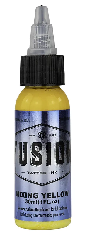 Inchiostro del tatuaggio «Mixing Yellow» (FUSION INK)