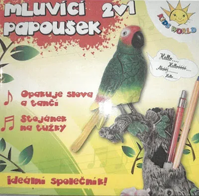 Giocattolo a batteria «Mluvící papoušek» — foto 2 dell'alert A12/01646/22