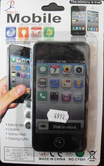 Telefono cellulare giocattolo «Mobile MOVING MUSIC» (Ding Li)