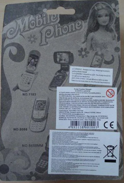 Telefono cellulare giocattolo «Mobile Phone» — foto 3 dell'alert A12/1379/13