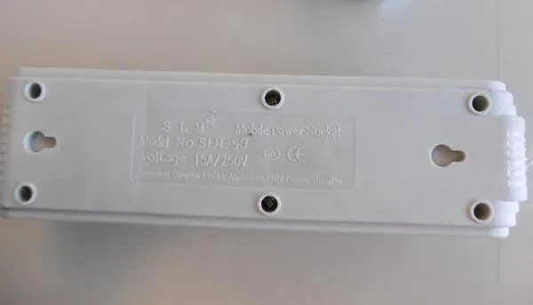 Cavo di estensione di rete «Mobile Power Socket» — foto 7 dell'alert A12/1047/19