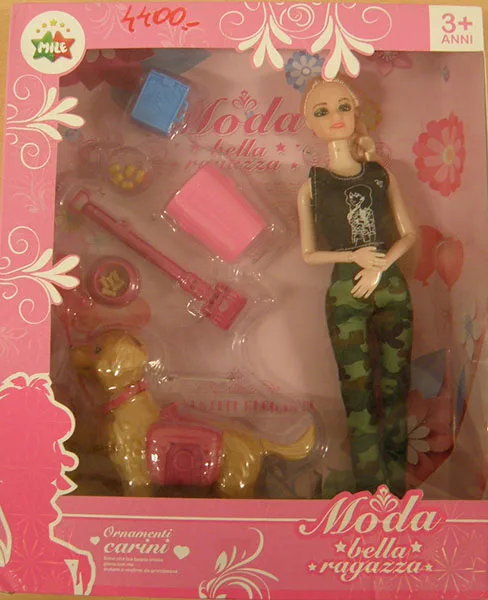 Set di bambole «Moda bella ragazza» (Mile)