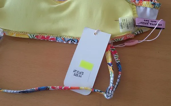 Bikini per ragazze «Moda mare» — foto 2 dell'alert A12/1021/18