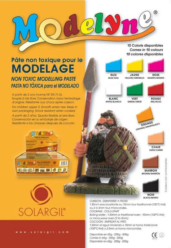 Modelyne Pasta modellante. (Solargil.)