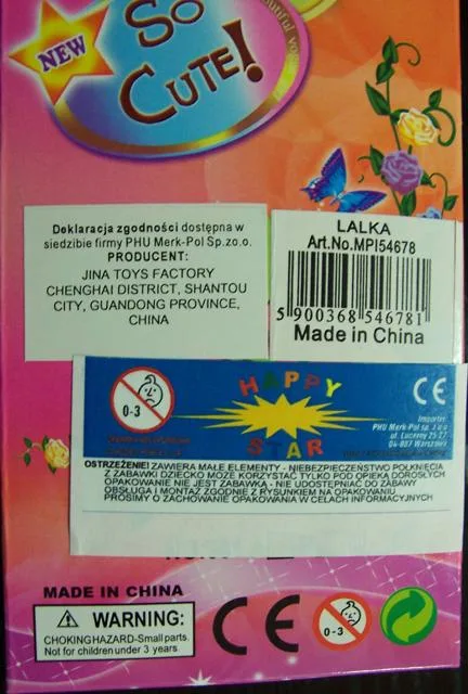 Bambola di plastica «Modern Charm» (Happy Star)