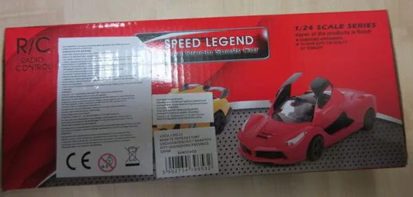 Giocattolo elettrico «Modern team, Speed legend» (ZENYELL)