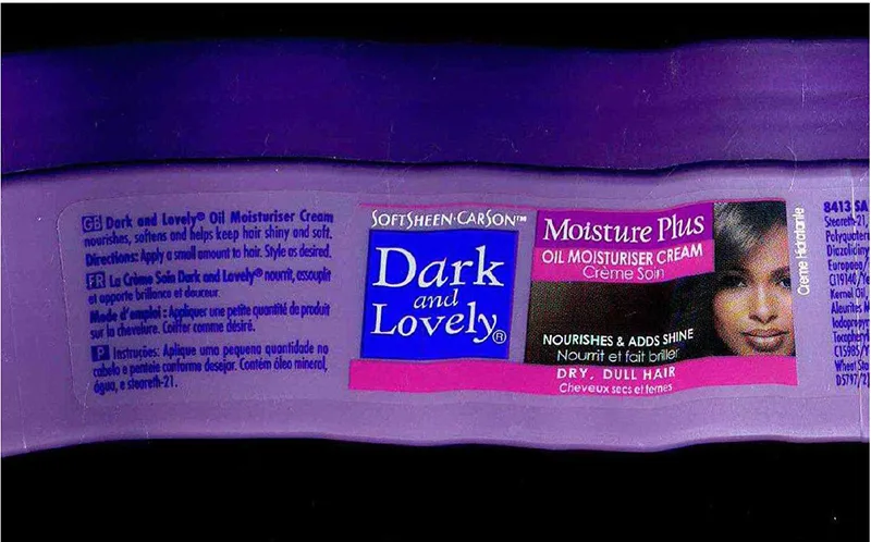 Crema per il trattamento dei capelli «Moisture Plus Oil Moisturiser Cream» (SOFTSHEEN-CARSON Dark and Lovely)