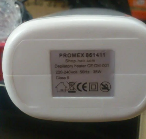 Riscaldatore a cera per la depilazione «Mono Professional Wax Heater» — foto 1 dell'alert A12/0015/15