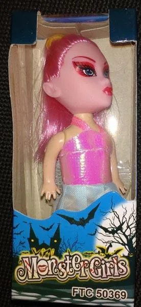 Bambola di plastica e dolci «Monster Girls» (Fantasy Toys)