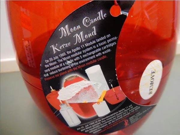 Lampada ad olio decorativo «Moon Candle» — foto 2 dell'alert A12/1703/15