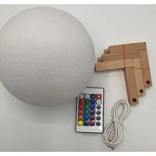 Lampada a LED «Moondy Rechargeabel LED moon lamp» (Innovagoods)