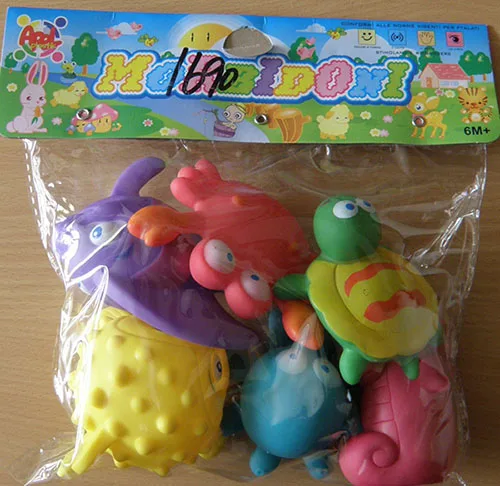 Set di giocattoli da bagno «MORBIDONI» (APEL PLASTIK)